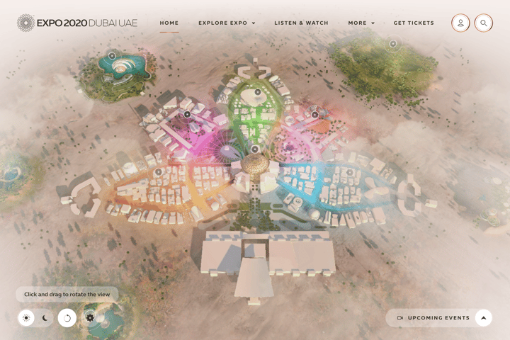EXPO 2020 DUBAIUAE website preview